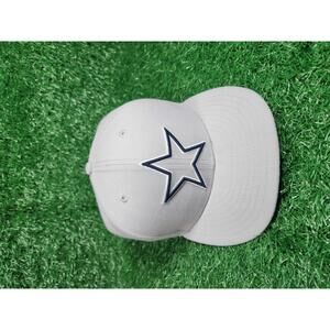 DALLAS COWBOYS New Era 9FIFTY Team Size 8 Hat Cap NFL Gray RARE